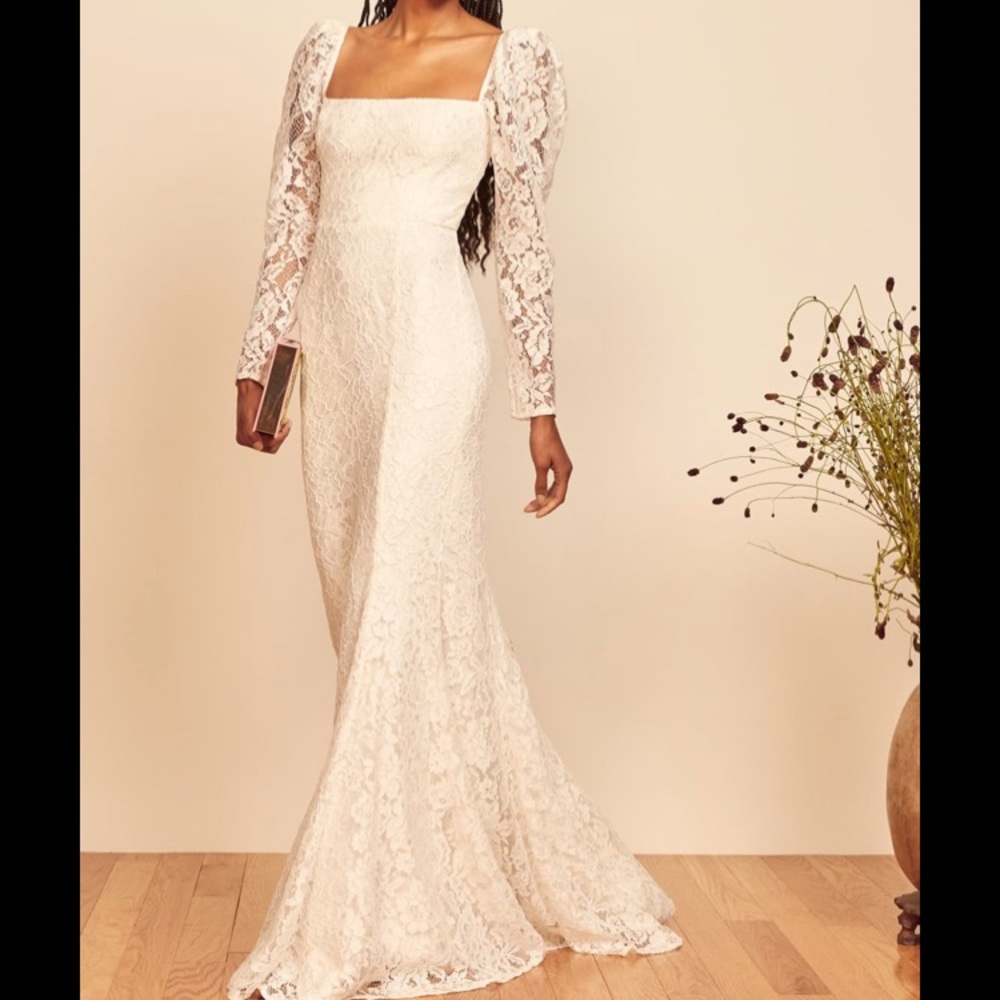 NEW NWT Reformation Annika Wedding Dress